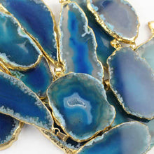 Necklace Raw Agate Slice