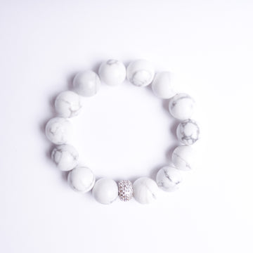 Howlite Energy Gemstone Bracelet