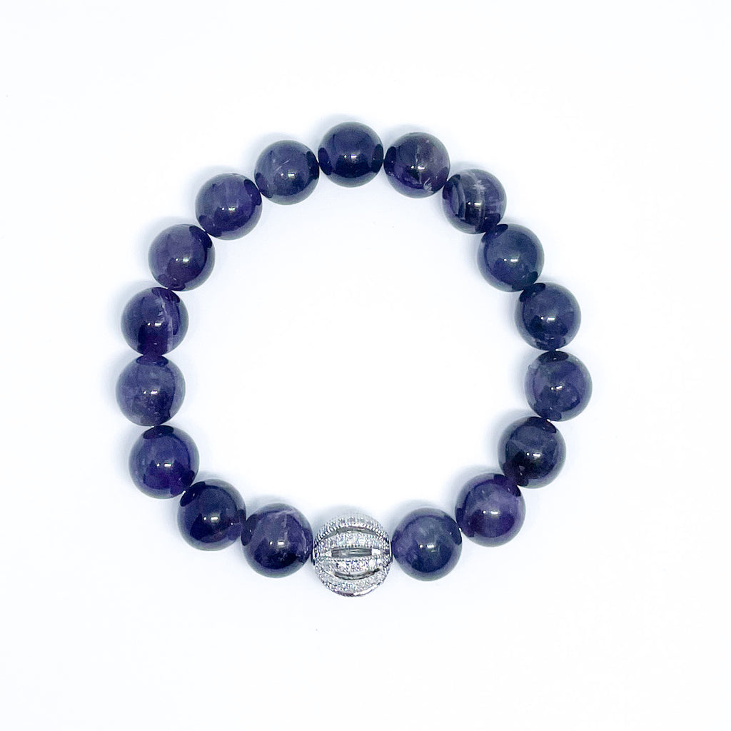 Amethyst Energy Gemstone Bracelet