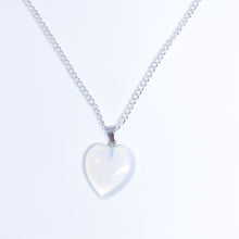 Opalite Energy Gemstone Heart Necklace