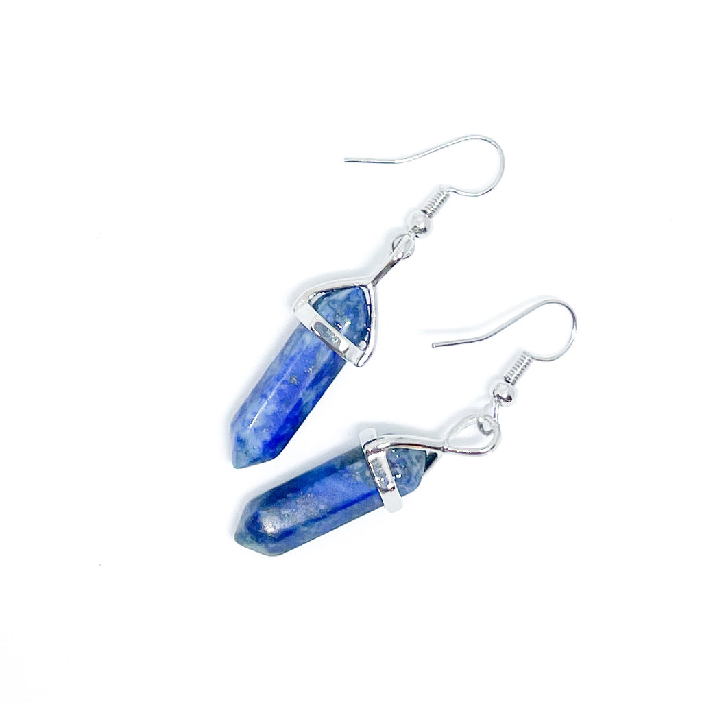 Lapis Lazuli Energy Gemstone Earrings