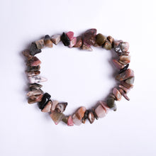 Rhodonite Energy Chip Gemstone Bracelet