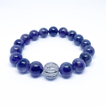 Amethyst Energy Gemstone Bracelet