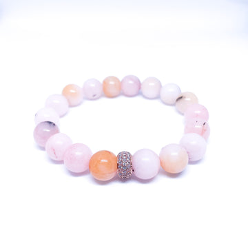 Pink Opal Energy Gemstone Bracelet