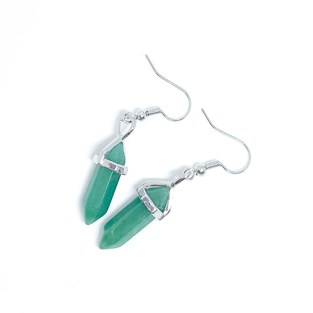 Aventurine Energy Gemstone Earrings