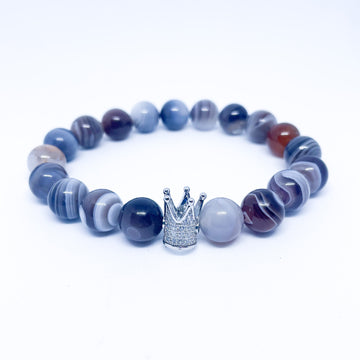 Agate Botswana Energy Gemstone Bracelet