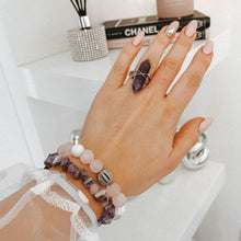 Amethyst Energy Gemstone Ring