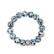 Dalmatian Jasper Energy Gemstone Bracelet