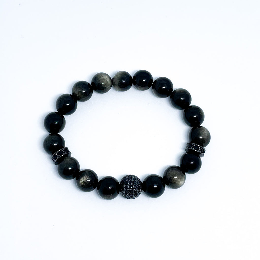 Golden obsidian Energy Gemstone Bracelet