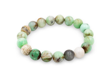 Chrysoprase Energy Gemstone Bracelet 8mm beads