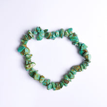 Green Turquoise Energy Chip Gemstone Bracelet