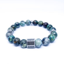 African Turquoise Energy Gemstone Bracelet