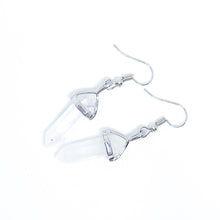 Clear Quartz Energy Gemstone Earrings