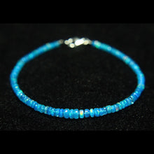 Blue opal 925 Sterling Silver Gemstone Bracelet