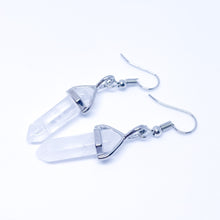 Clear Quartz Energy Gemstone Earrings