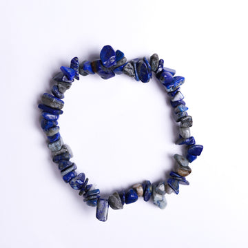 Lapis lazuli Energy Chip Gemstone Bracelet