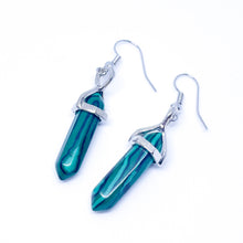 Malachite Energy Gemstone Earrings