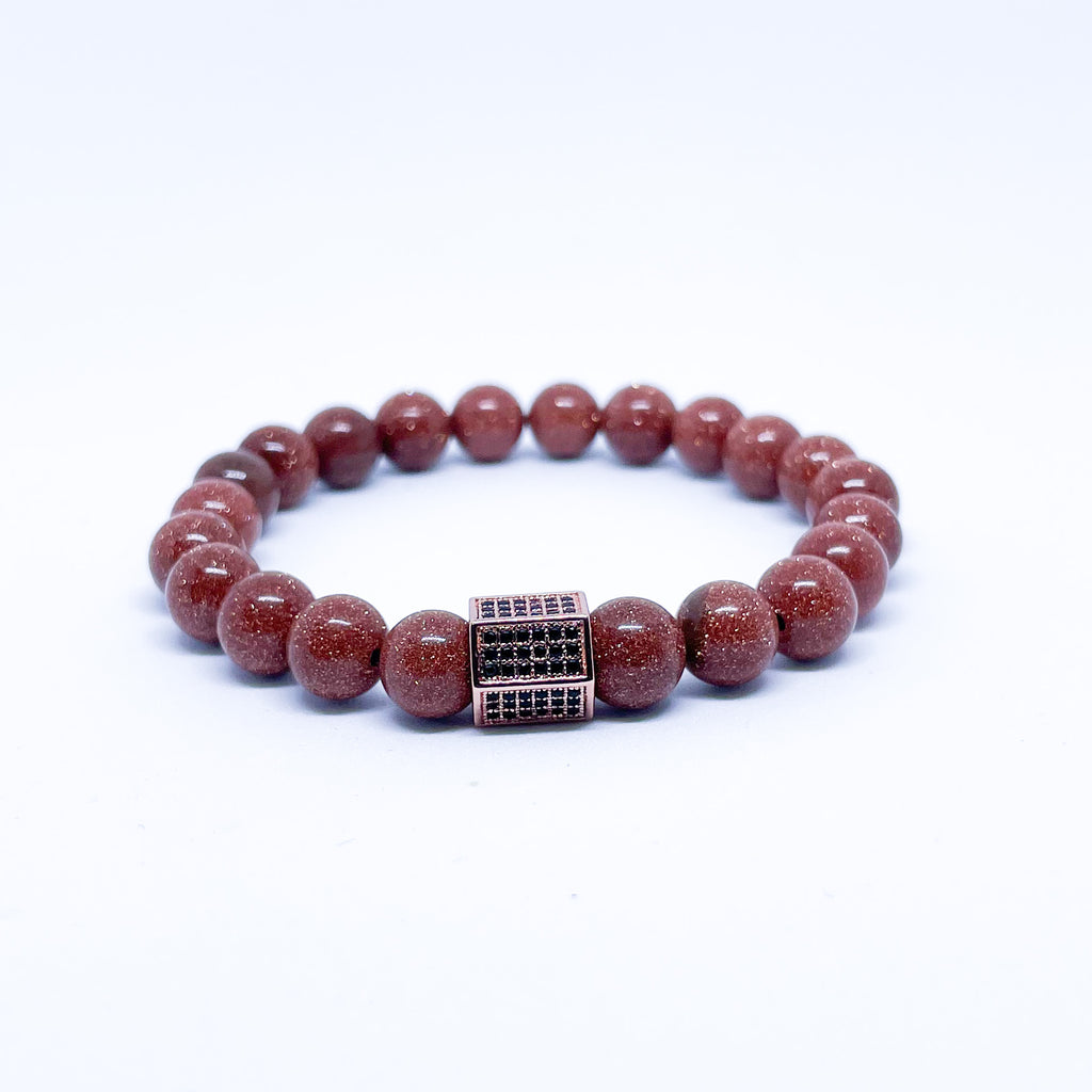 Golden Sandstone Energy Gemstone Bracelet - Main Image