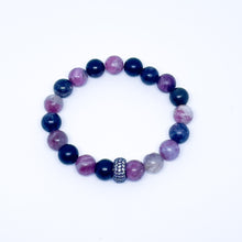 Pink Colorful Tourmaline Energy Gemstone Bracelet