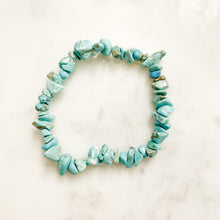 Turquoise Energy Chip Gemstone Bracelet