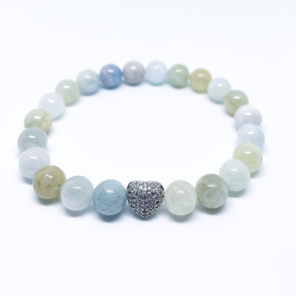 Beryl Energy Gemstone Bracelet