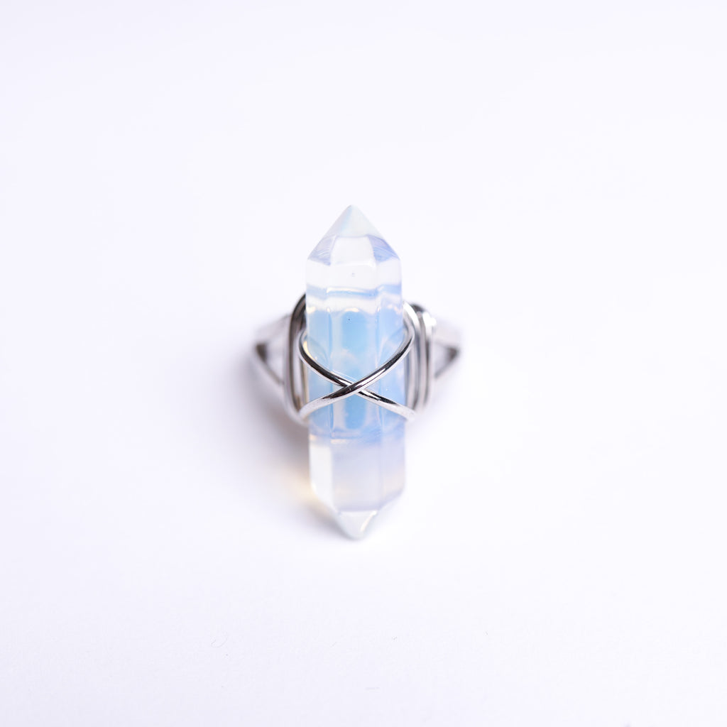 Opalite Energy Gemstone Ring