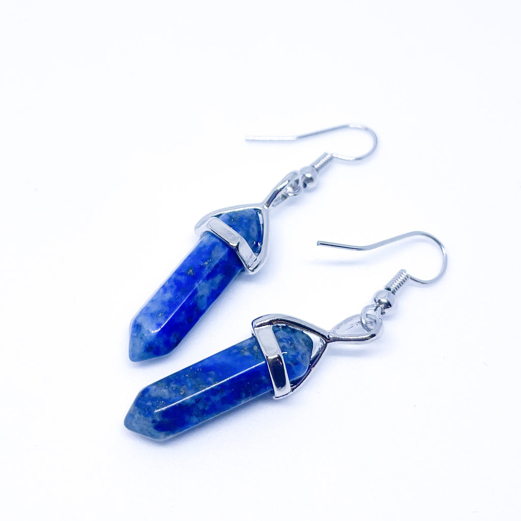 Lapis Lazuli Energy Gemstone Earrings