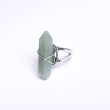 Aventurine Energy Gemstone Ring