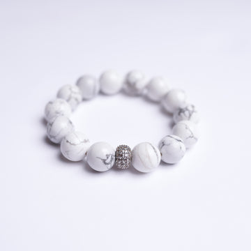 Howlite Energy Gemstone Bracelet