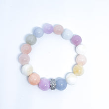 Colorful Chalcedony Energy Gemstone Bracelet