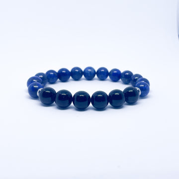 Lapis Lazuli and Black Tourmaline Energy Gemstone Bracelet