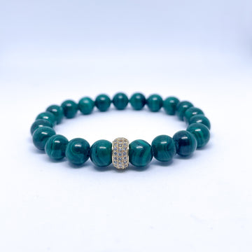 Malachite Energy Gemstone Bracelet